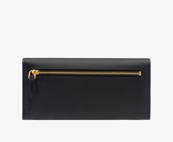 2017新作 PRADA プラダスーパーコピー*サフィアーノマルチカラーフラップ長財布 1MH132_2EE3_F0N98/nero+rosso